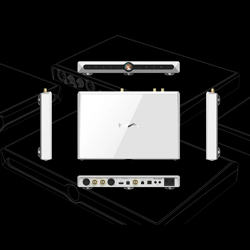 Фото Аудиоплеер MATRIX X-SABRE3 с ЦАП ES9038PRO, декодер Hi-Fi музыки 768 кГц/32 бит DSD512 с пультом ДУ №2