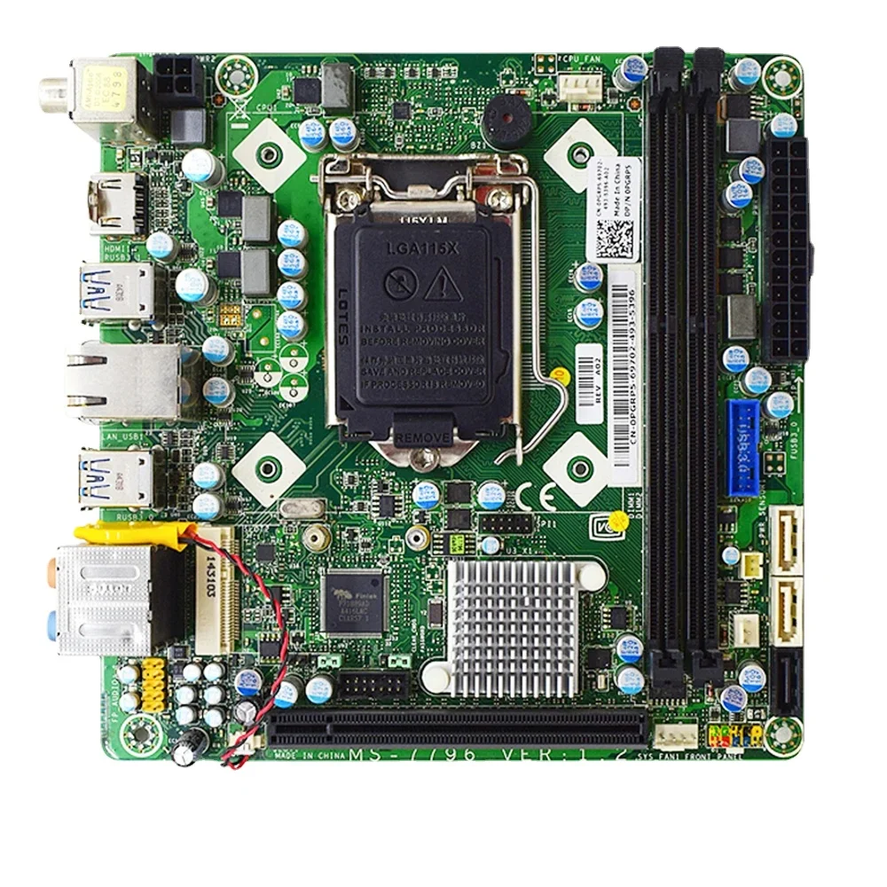 Материнская плата DELL ALIENWARE X51 R2 PGRP5 MS-7796 1150 H87 MINI ITX