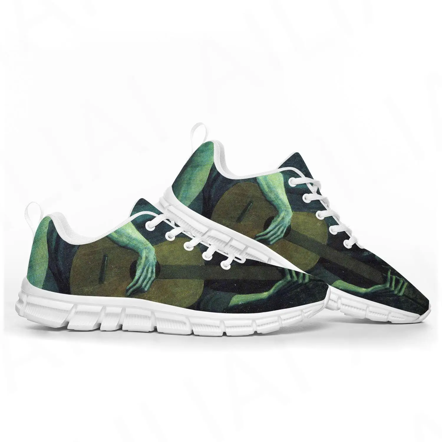 

Спортивная обувь Picasso с масляным рисунком старый гитарист Мужские Женские подростковые Детские кроссовки под заказ высококачественная пов...