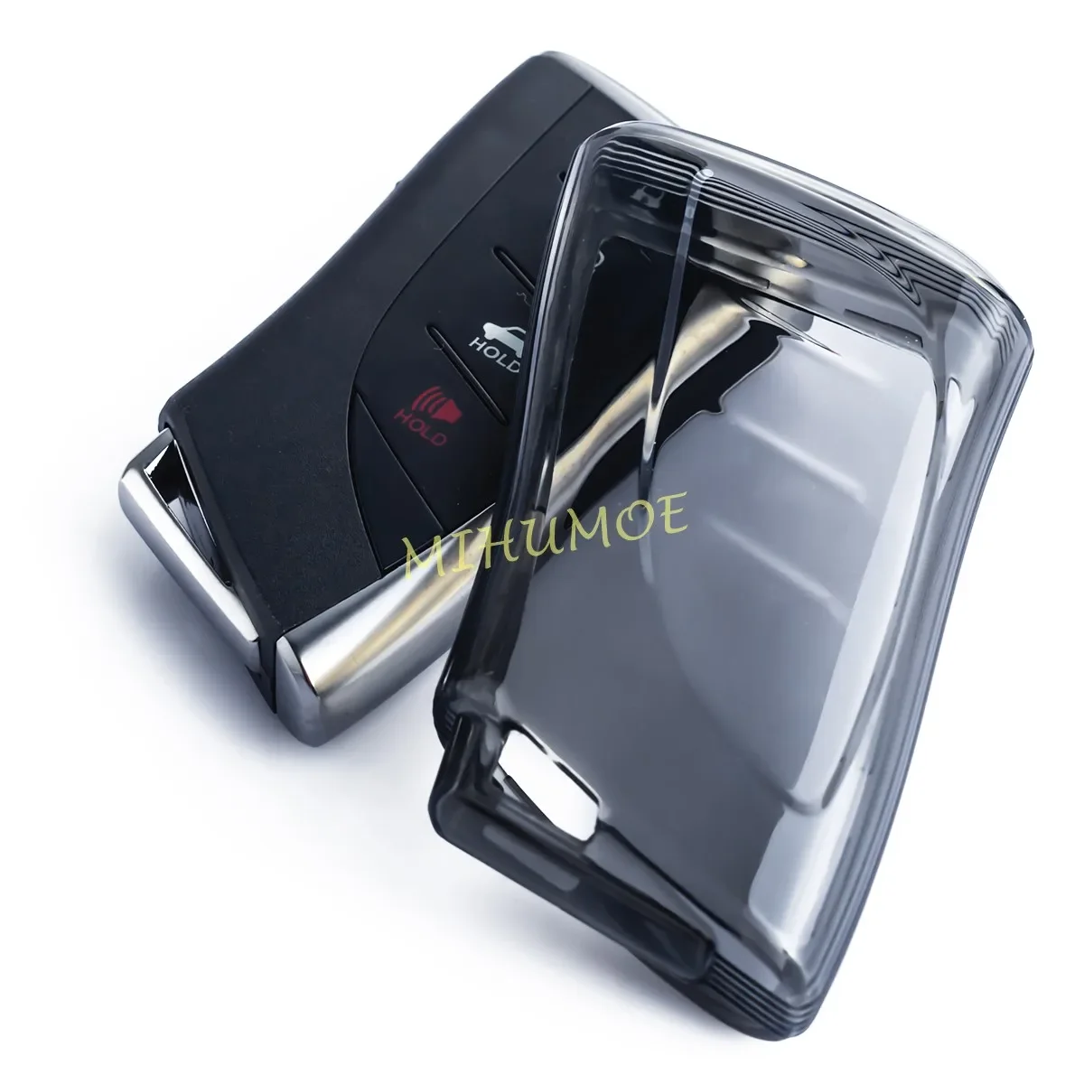 

Для Lexus ES NX RX RZ UX TX LC LX LM LS 250 300 350 450 500 Черный прозрачный автомобильный брелок для ключей Чехол для ключей Аксессуары