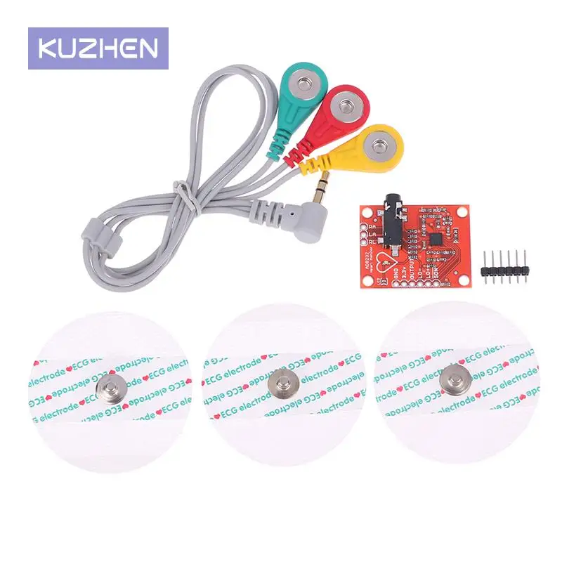 

AD8232 Measurement Pulse Heart Monitoring Heartbeat Sensor Module for Arduino