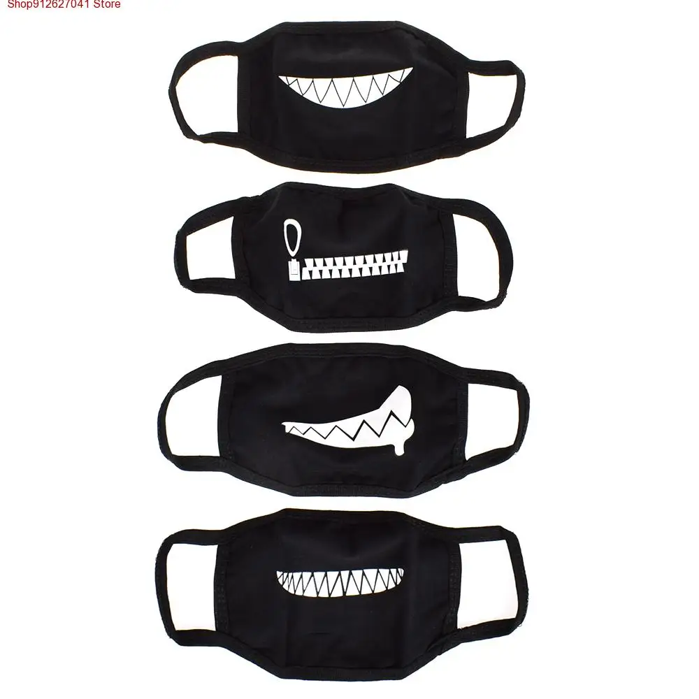 

Cute Smile Cycling Anti-Dust Mouth Face Mask Men Women Teeth Pattern Mask