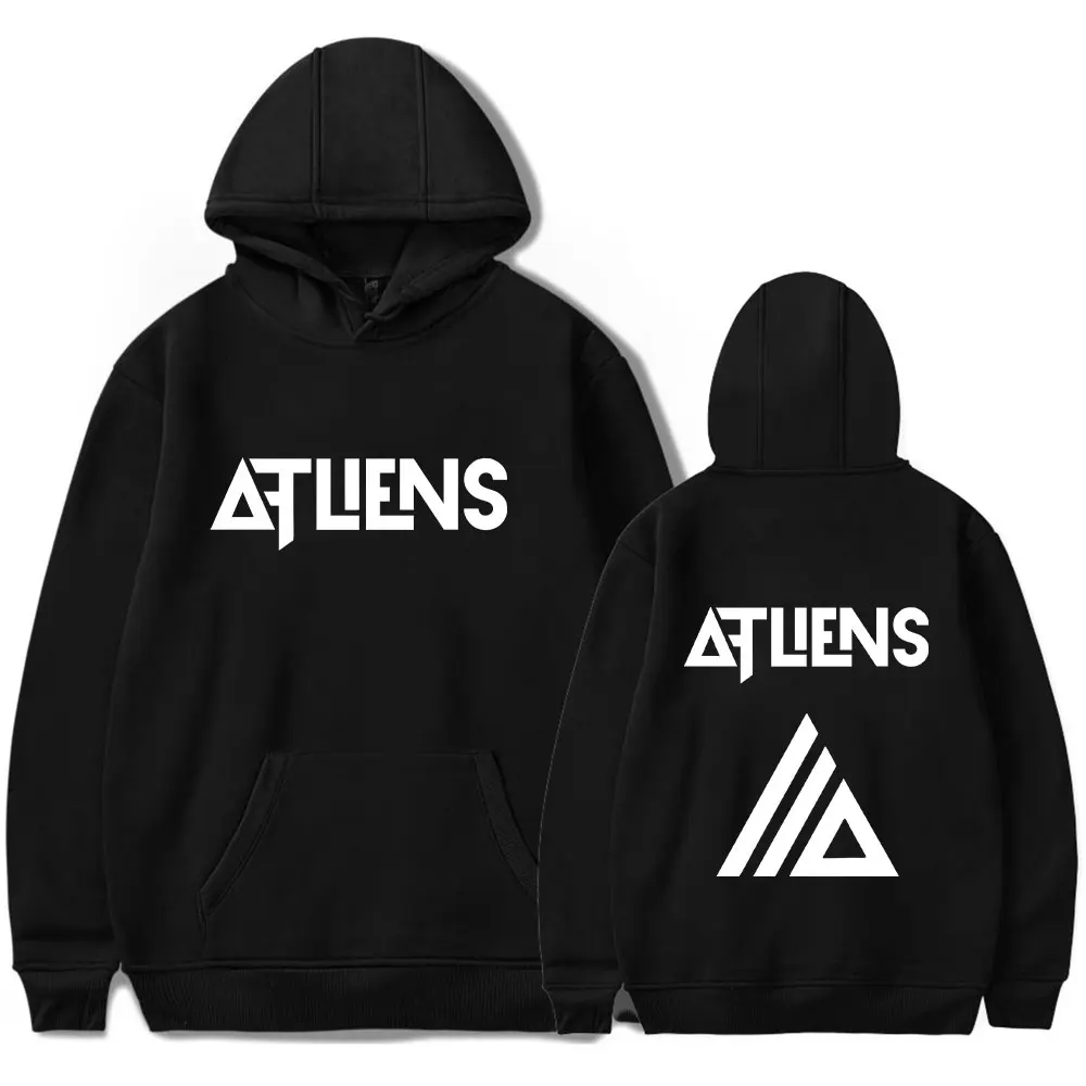 ATLiens Space Cathedral Tour с капюшоном EDC Lost Lands толстовка и карманом на шнурке для