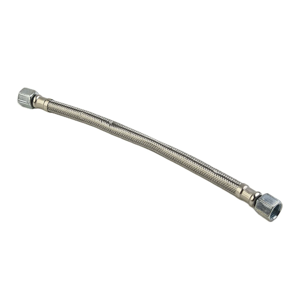 

Stainless Steel 280mm Air Compressor Tube Flexible Hose Air Pump Check Valve Connecting Pipe 14mm Internal Thread Intake Tube