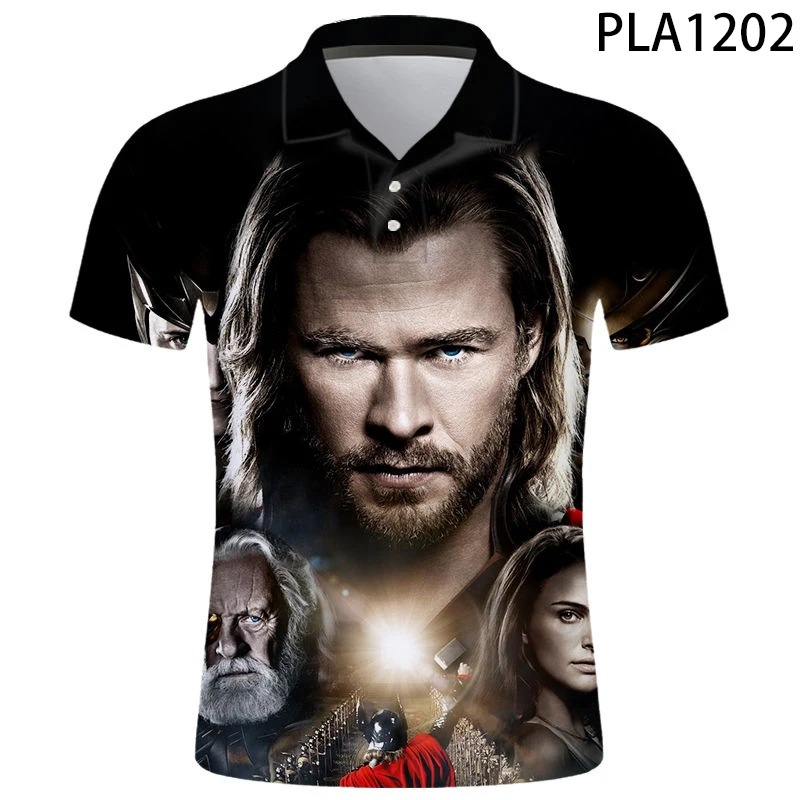

2020 Summer Thunder Polo Homme 3D Print Polo Shirt Men Fashion Streetwear Casual Ropa De Hombre Harajuku Short Sleeve Ropa