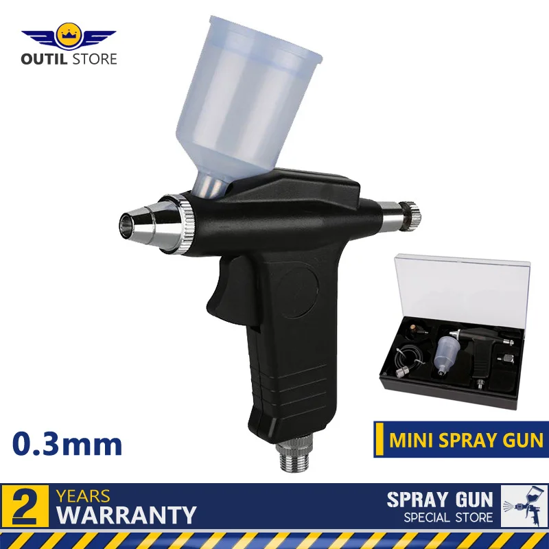 Professional Mini Spray Gun Set For Painting Models Coloring