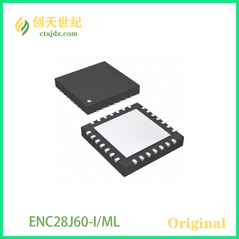ENC28J60-I/ML Новый и оригинальный Φ/ML Ethernet контроллер 10 Base-T PHY SPI интерфейс
