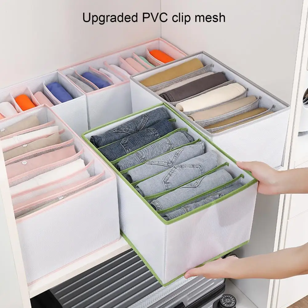

Jeans Storage Clothes Underpants Organizing Drawer for Wardrobe Clothes Closets Underwear Underpants Bra Storage Box