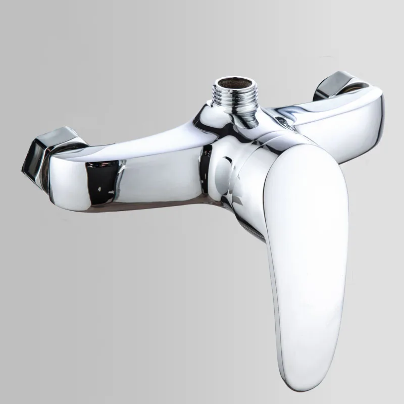 

Wall Mount Shower Tap Wall Mount Copper Brushed Thermostatic Water Mixer Shower Tap Water Heater Wannenarmatur Faucets LG50LT