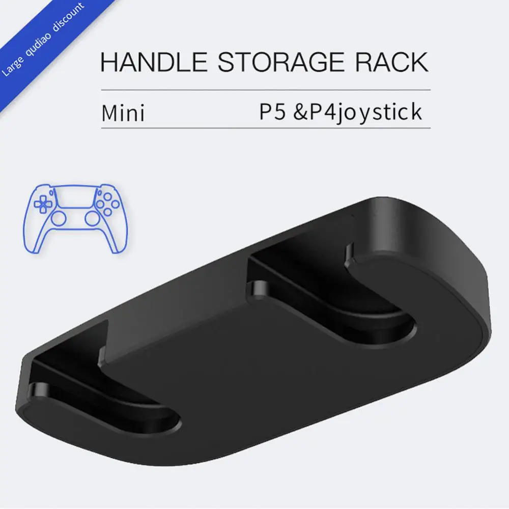 

For PS 4 Gamepad Wall-Mounted Holder Bracket For PS 4 5 Dual Shock DualSense Game Controller Hanging Storage Rack