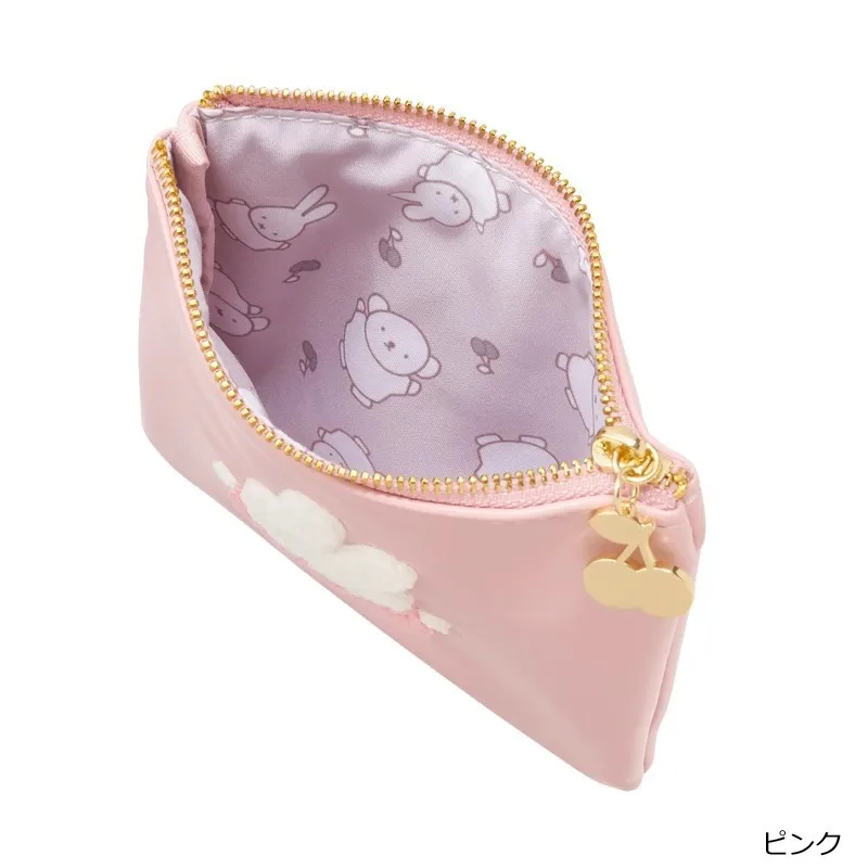 Kawaii MIffy мультфильм милый макияж рот красный конверт вышивка сменные ювелирные