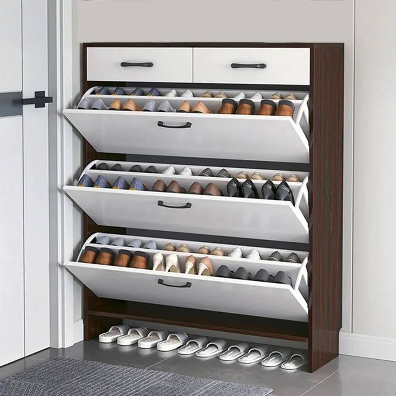 

Modern Simplicity Shoe Cabinet Tipper Type Ultrathin Household Doorway Large-Sized Rack Apartment Armarios Hallway Furniture