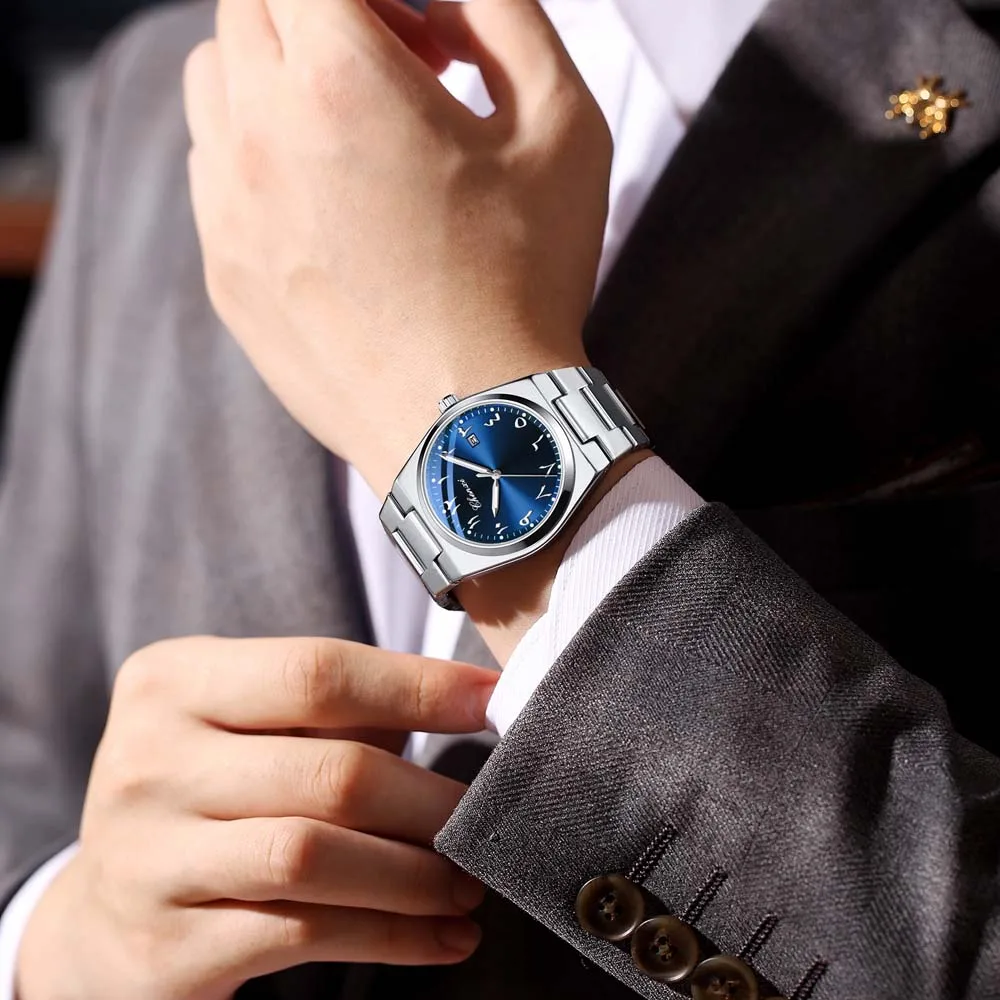 Фото CHENXI новые мужские роскошные деловые часы с восточными арабскими цифрами, водонепроницаемые модные наручные часы для мужчин, подарок, relojes para hombres №2