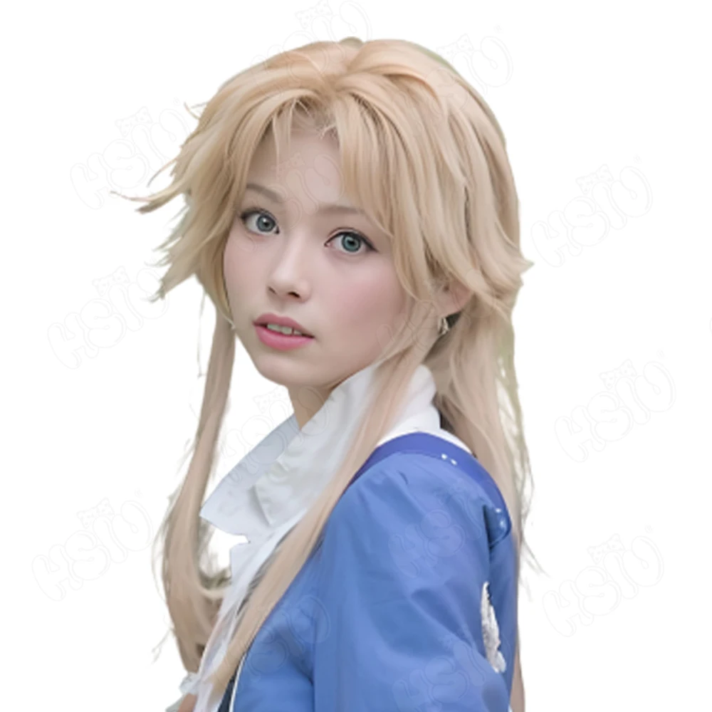 

Soft Cat Brand Game Honkai: Star Rail Cosplay Wig Yanqing Cosplay Wig Light linen short hair Halloween Wig Party Wig