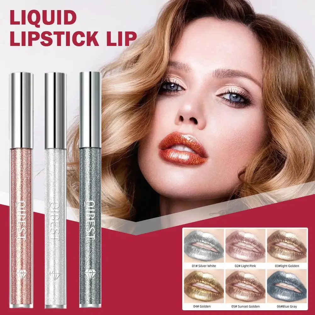 

Waterproof Nude Glitter Lipstick Makeup Primer Moisturizing Transparent Lip Gloss Oil Hydrating Cosmetics Lip Lasting Long X5A0
