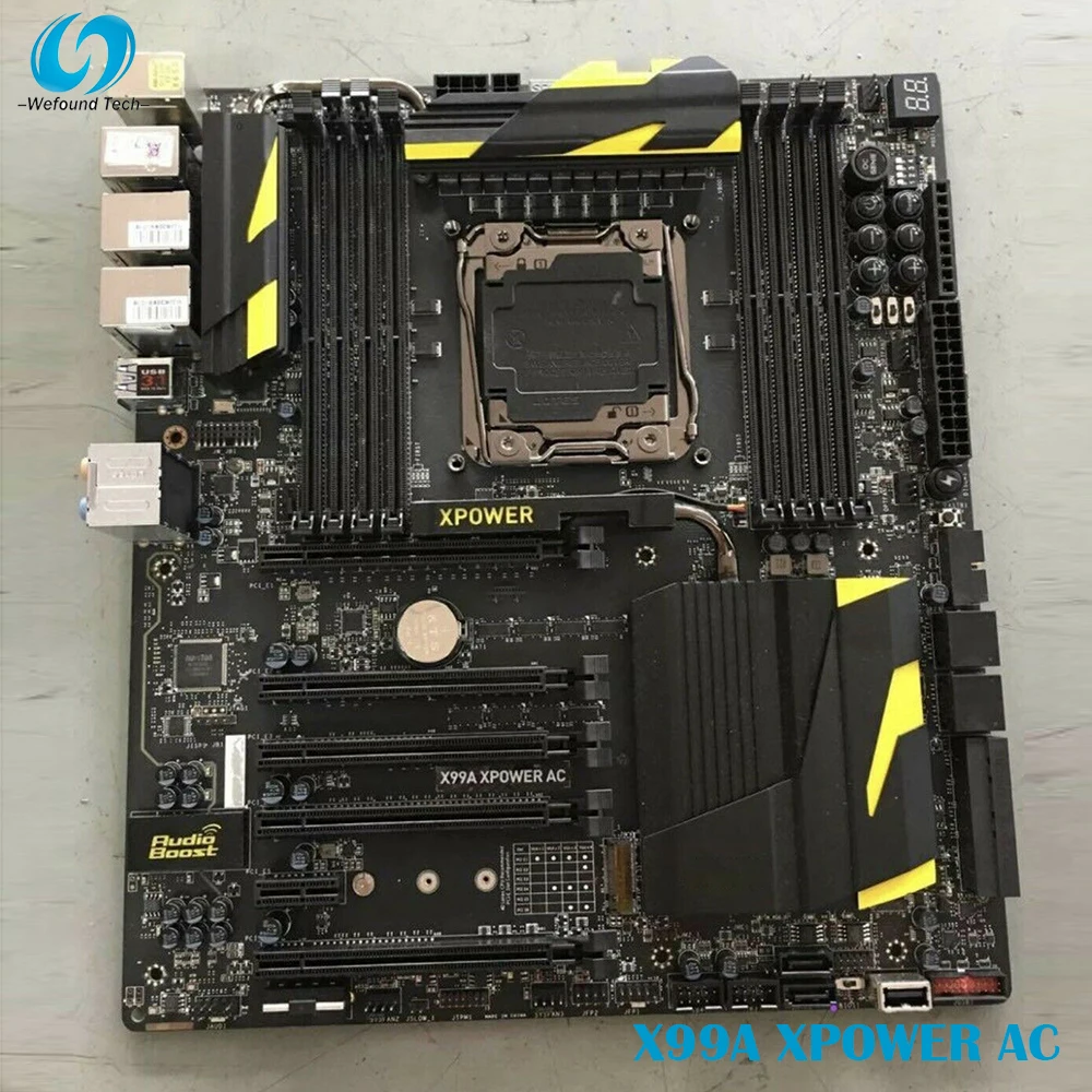 

X99A XPOWER AC For Msi Desktop Motherboard LGA 2011-V3 DDR4 128G SATA3 M.2 USB3.0/3.1 E-ATX Tested Fast Ship