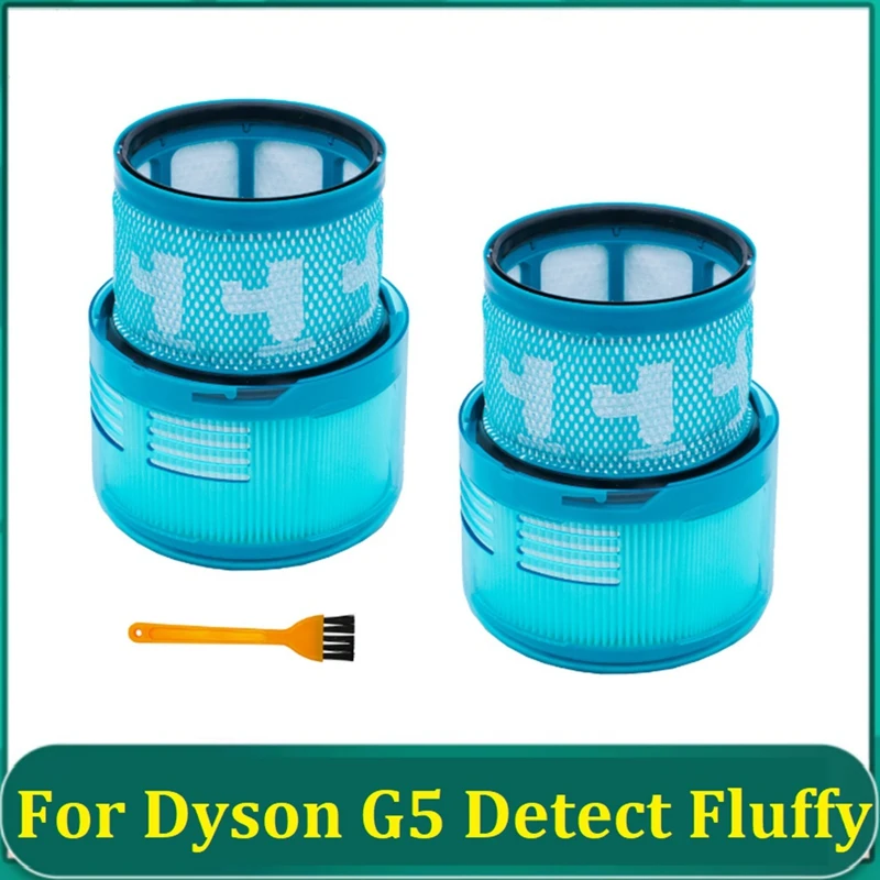 

For Dyson G5 Detect Fluffy Cordless Vacuum Cleaner Replacement Rear-Filter Accessories Reusable Washable Hepa Filter