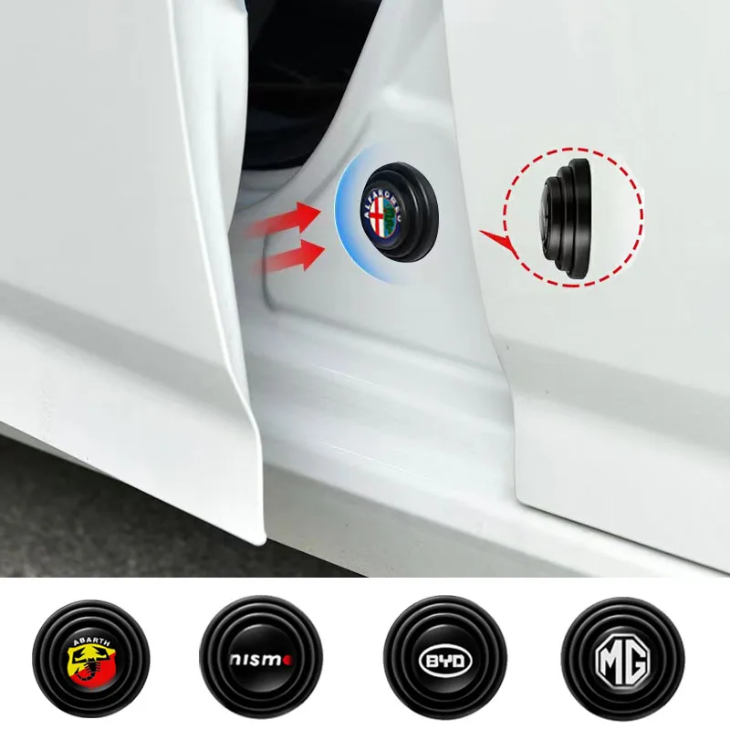 

Car Door Shock Absorber Pad Protection Sticker for Mitsubishi Lancer 7 8 I200 Pajero Montero Sport Outlander ASX Mirage Eclipse
