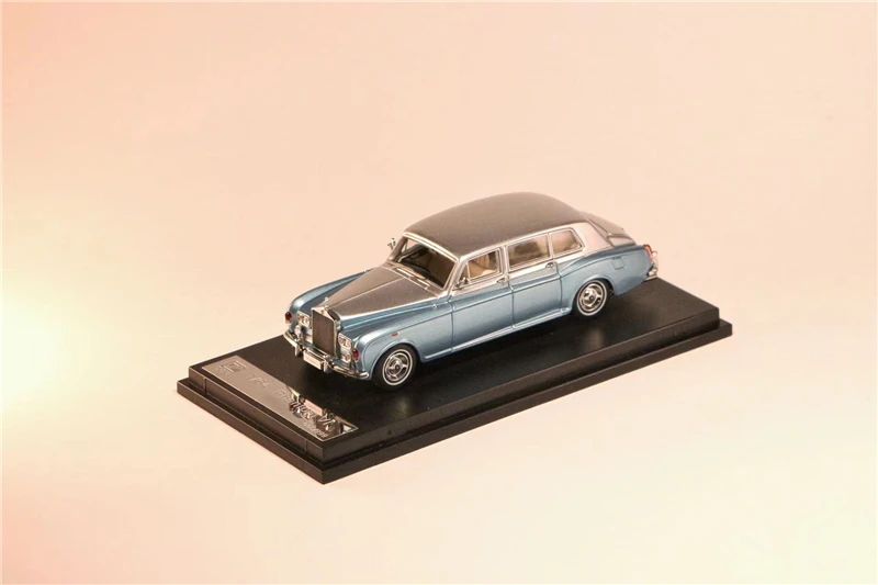 

DCM 1:64 Rolls Royce Phantom VI Thailand Eddition Metallic blue Diecast Model Car