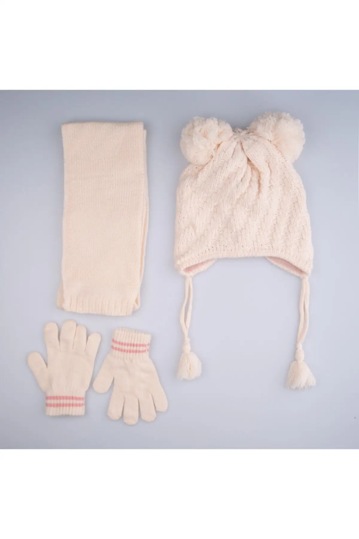 

Набор из шапки и перчаток для детей 4 лет 8 лет 3 шт. Снасть