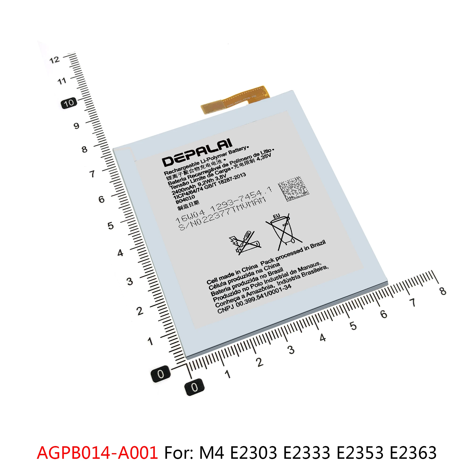 LIS1574ERPC аккумулятор для Sony Xperia E4 E2033 E2105 E2003 M4 E2303 M5 E5606 аккумуляторы AGPB014-A001 AGPB016-A001