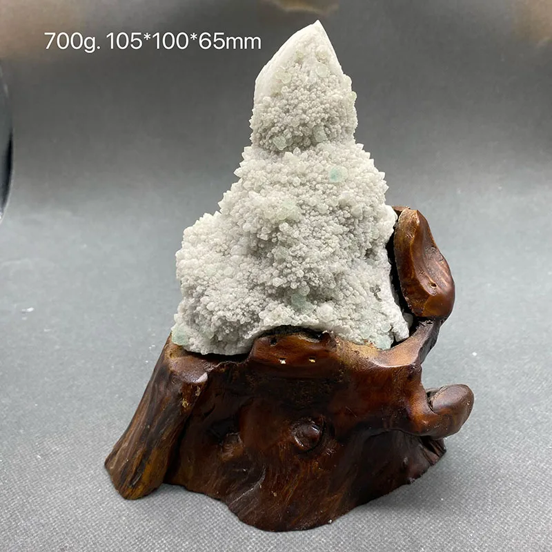 100% натуральный образец руды кристалла флюорита внутренней Монголии имеет окно