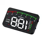 Универсальный проектор для лобового стекла A900, удобная Широкая совместимость, стабильный 5,5-дюймовый дисплей для лобового стекла автомобиля