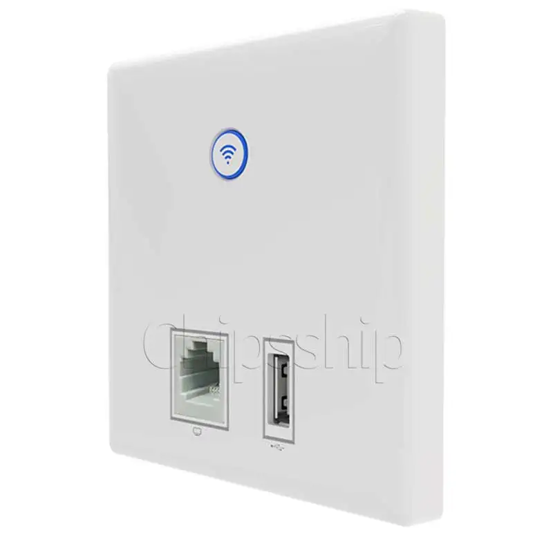 MR-LINK American Qualcomm Main Chip 300Mbps Wireless In-wall AP with 86 Panel ML-E536N