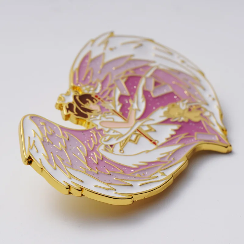 1 шт. эмалированная брошь в виде карты аниме |