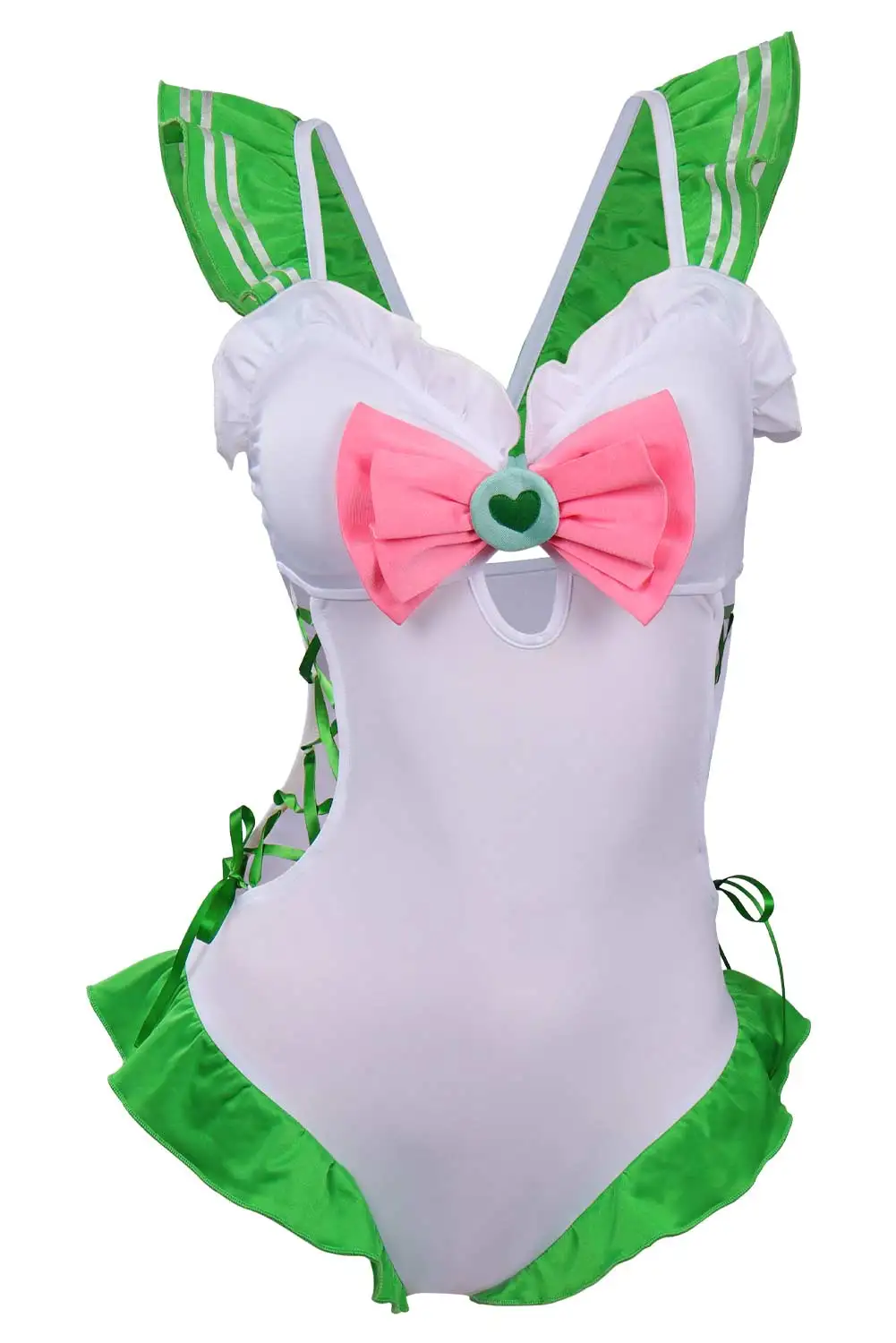 

Anime Sailor Cosplay Moon Costume Usagi Tsukino One-piece Swimwear Outfit Women Sexy Bikini Bathing Suit For Halloween Role Play