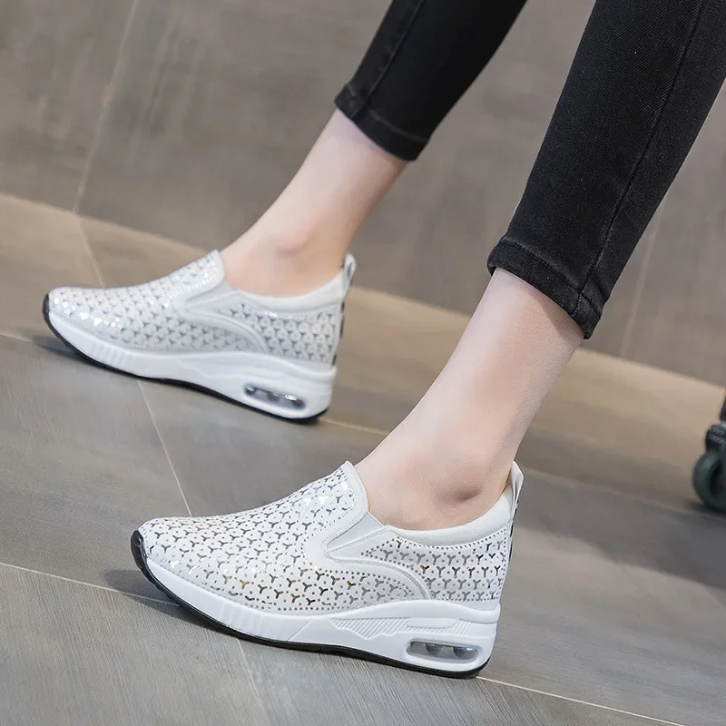 CLAIAMI модная женская обувь с воздушной подушкой на толстой подошве повседневная