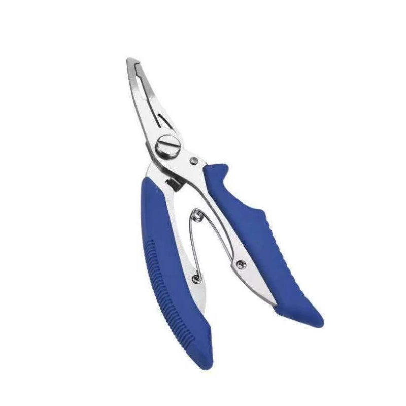 

Fishing Scissor Multi-Functional Multi-Purpose Lure Pliers Stainless Steel Curved Mouth Shear Erbium Open Loop Hook Removal Tool