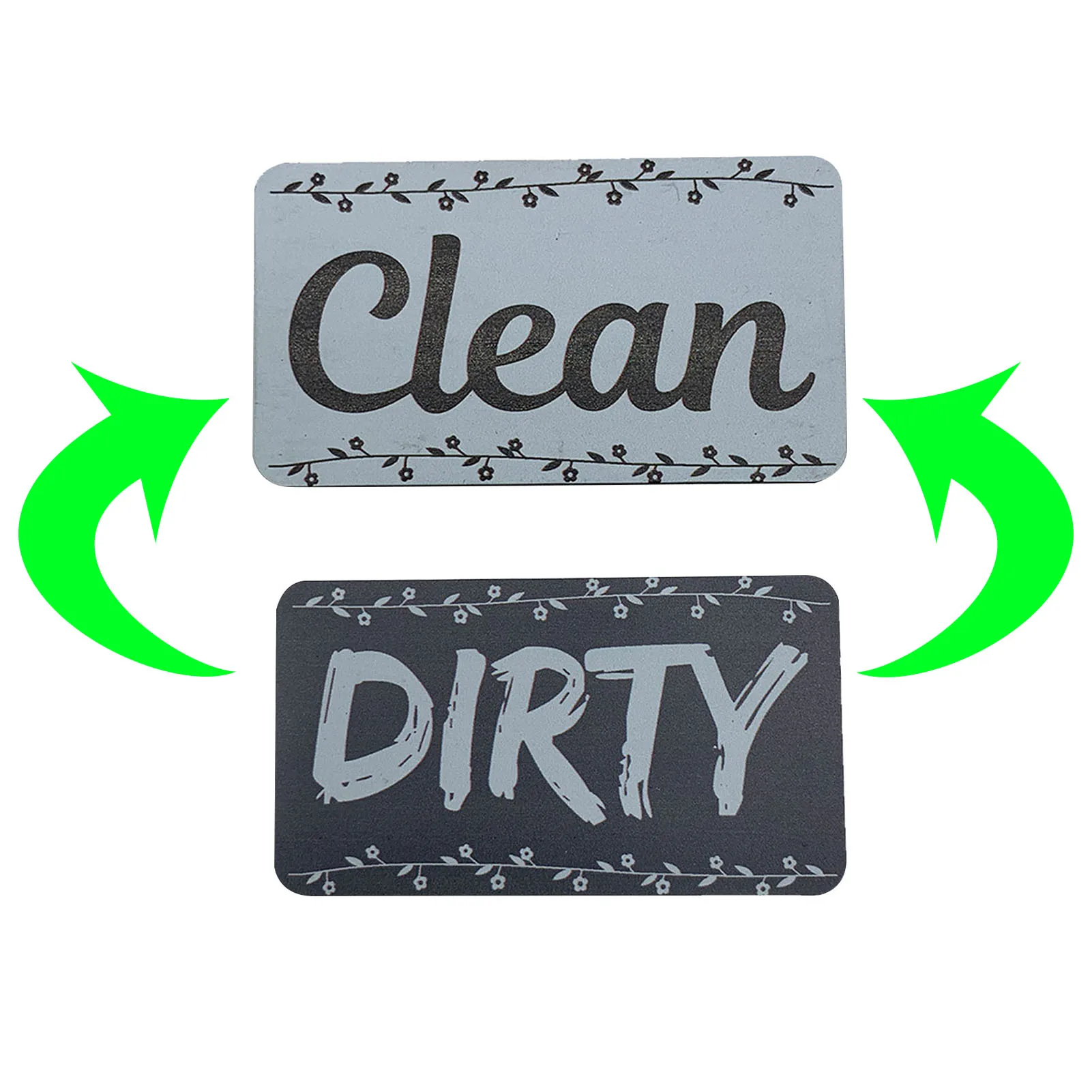 

Dishwasher Magnet Clean Dirty Sign Indicator Double Sided Reversible Clean Dirty Magnet For Dishwasher Clean Dirty Magnet