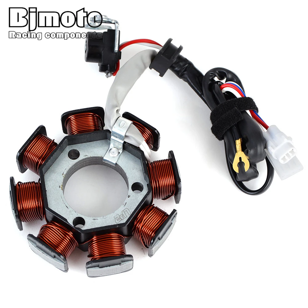 

Motorcycle Stator Coil Fit for Yamaha YBR125 YBR 125 2005-2014 XT125R XT125X XT 125R XT 125X 2007-2008 Magneto Generator Coil