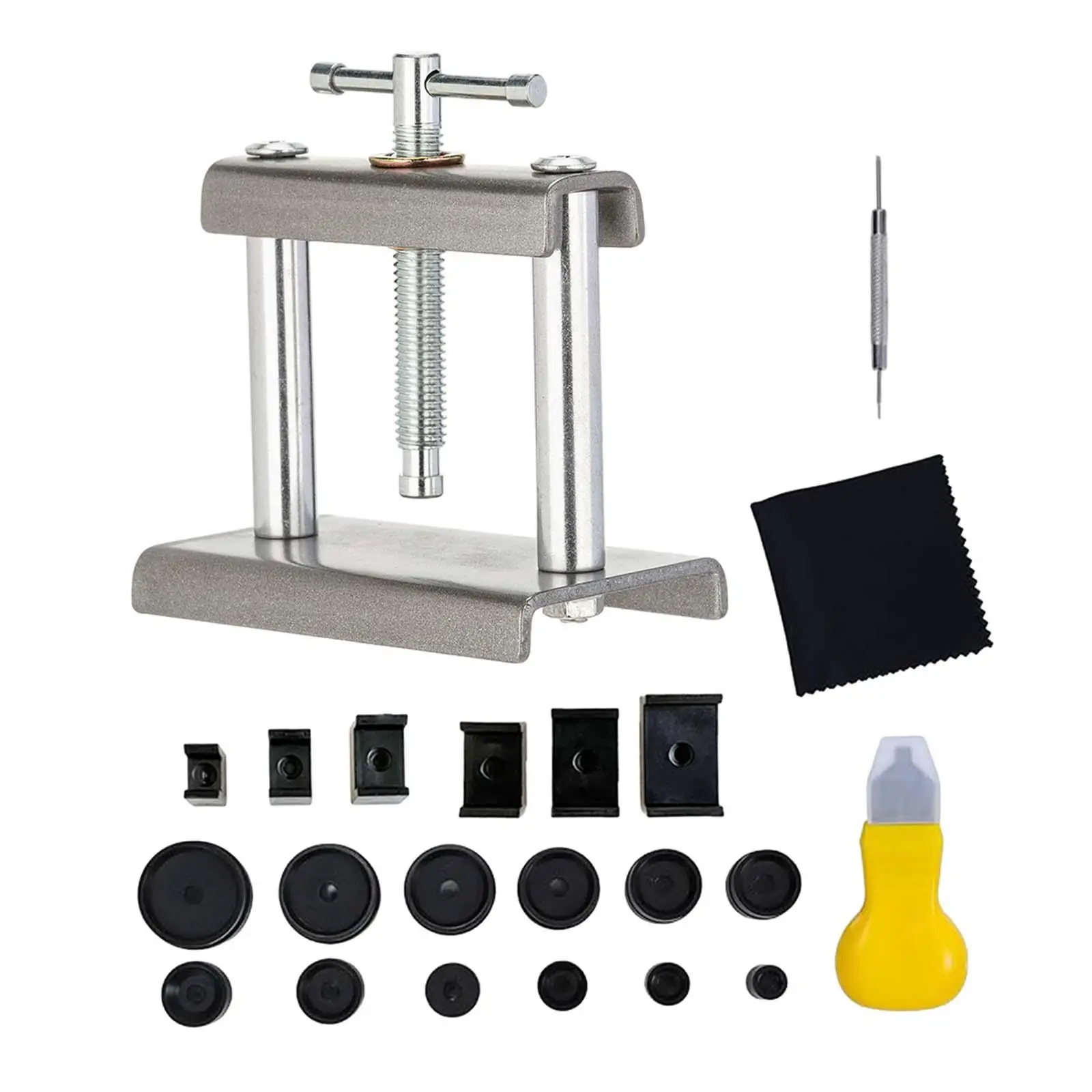 Набор пресс для часов доводчик задней крышки корпуса штампы от 16 до 50 мм комплект