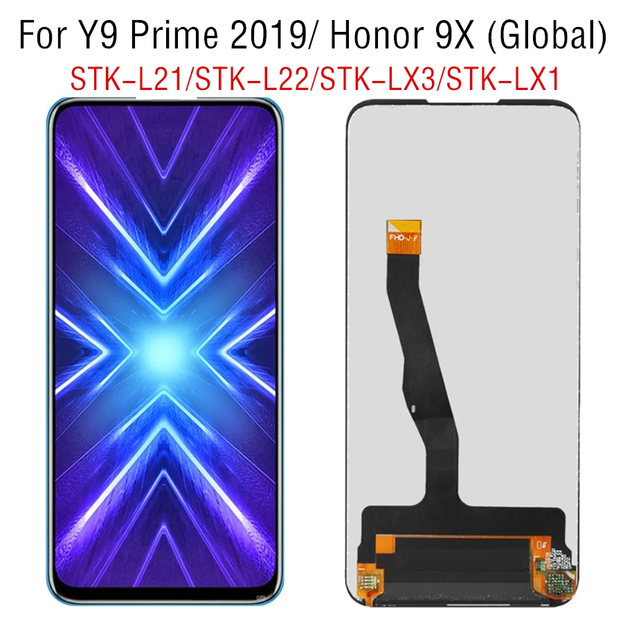

6.59 inch For Huawei Y9 Prime 2019 / P Smart Z LCD Display STK-LX1 Touch Screen Digitizer Replament For Honor 9X (Global)