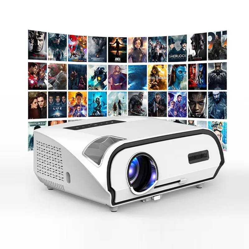 

Factory Supply Smart Beamer Wifi Android 6.0 4D Keystone Correction 4K 1080p Sand Table Projector Game