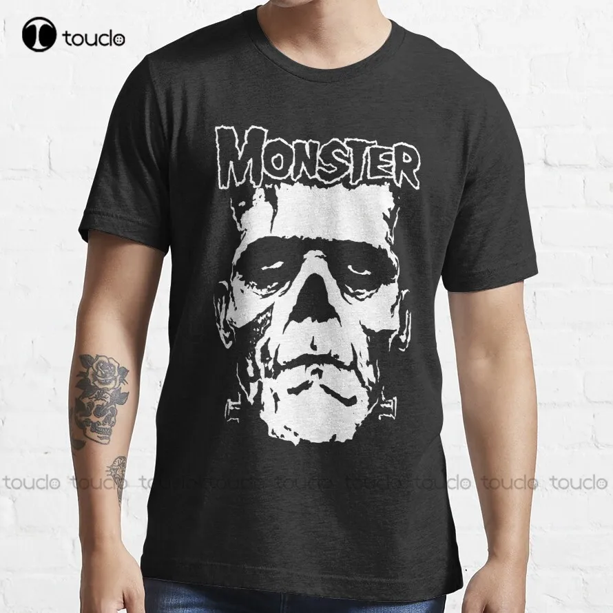 

The Monster Skull T-Shirt Men'S Casual Shirts Custom Aldult Teen Unisex Digital Printing Tee Shirt Fashion Funny New Xs-5Xl