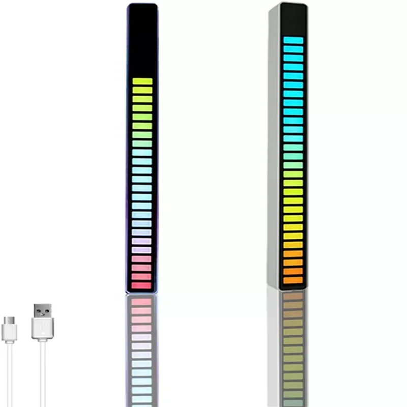 

Strip Light Sound Control Pickup Rhythm Light Music Atmosphere Light RGB Colorful Tube USB Energy-Saving Lamp Ambient Light