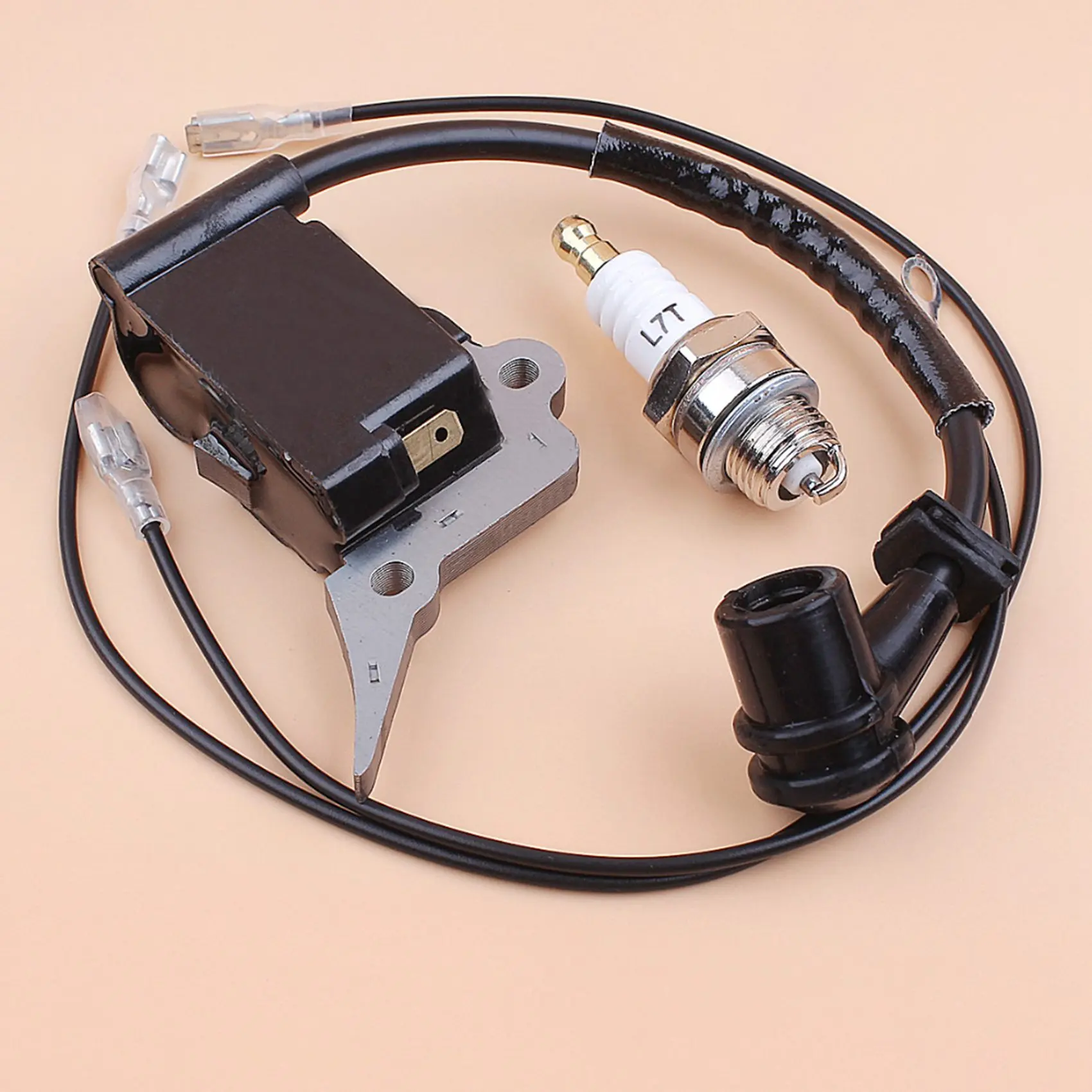 Ignition Coil Module Spark Plug for Chainsaw 2500 25CC ZENOAH G2500 TIMBERPRO LAWNFLITE Spare Parts