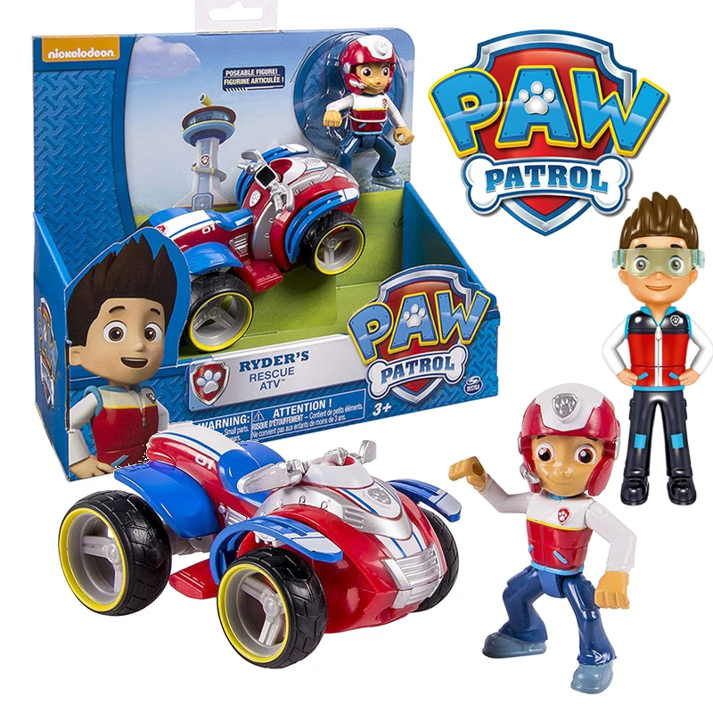 

Paw Patrol Toy Airplane Children's Toys for Boys Cartoon Airplane Model Pow Toys Set Kids Birthday Gift Patrolling Figures