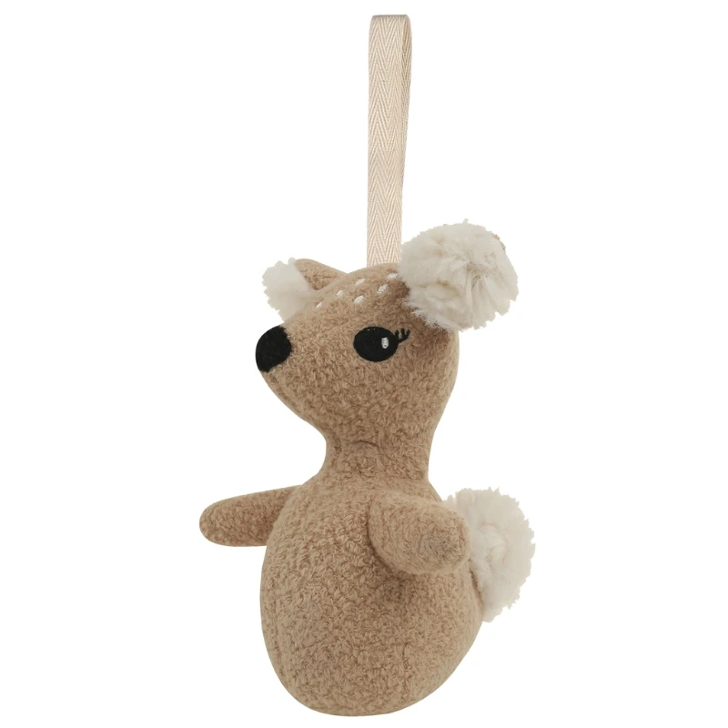 

Baby Pacifier Clip Chain Pendant Soft Cotton Plush Cartoon Animal Soother Holder