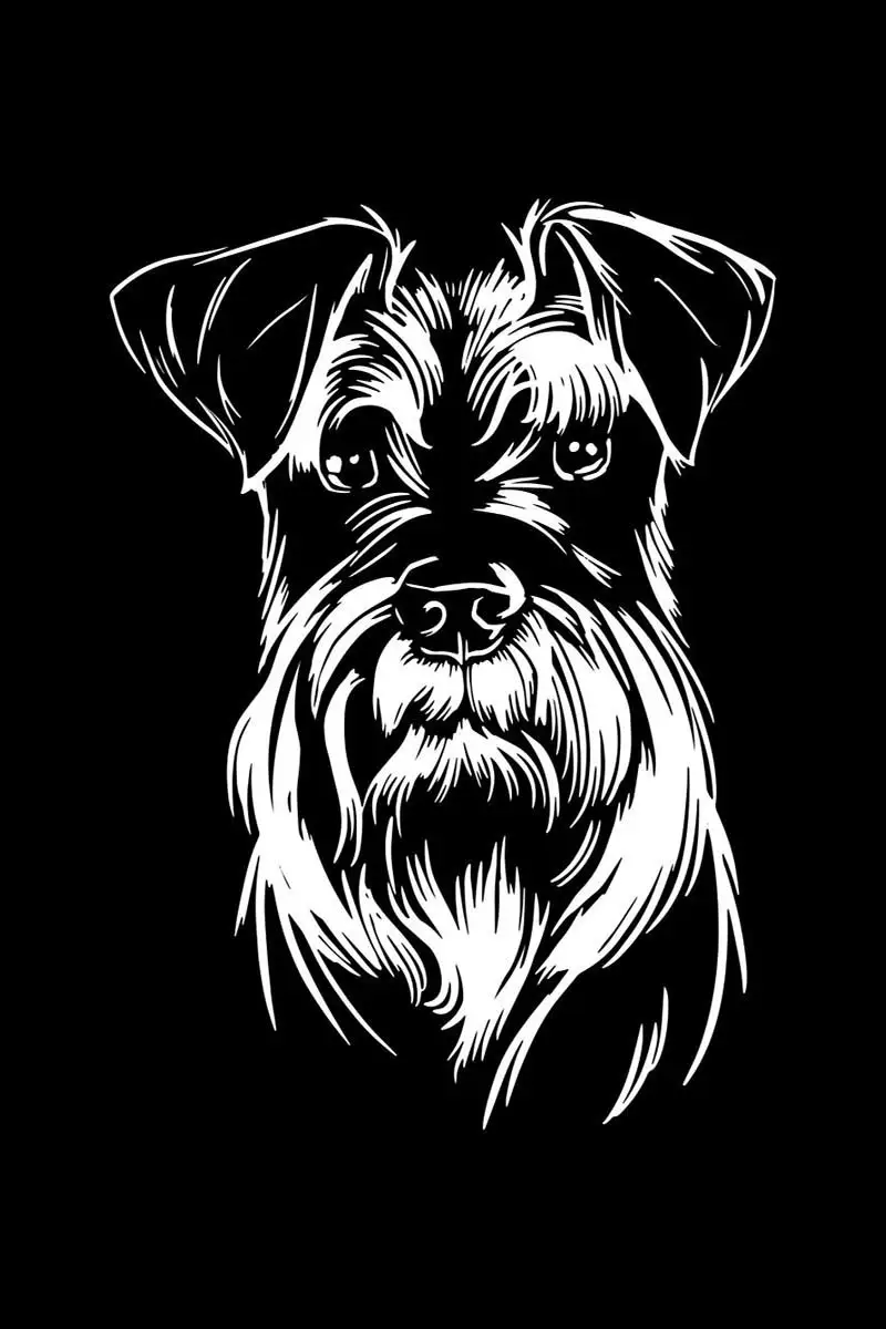 

Schnauzer Dog Lover Gift Room Decoration Retro Vintage Metal Sign Tin Plates Wall Decor For Art Cafe Pub Home Club Man Cave