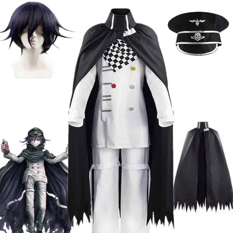 Новый костюм для косплея ADanganronpa V3 Kokichi Oma униформа президента пальто полный