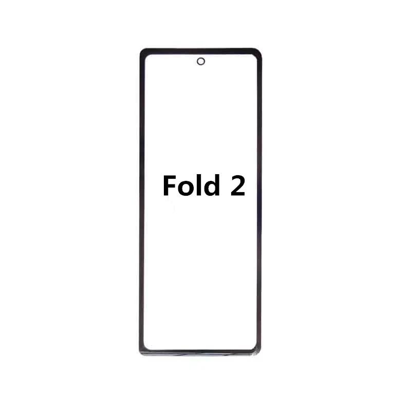 Внешнее стекло с OCA для SM Z Fold 1/2/3/4/5 F900 F916 F926 F936 F946 сломанное маленькое дисплея