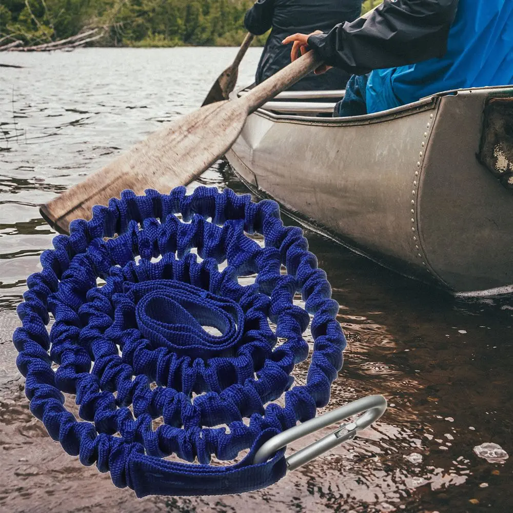 

Adjustable Fishing Rod Holder Safety Carabiner Kayak Rod Lanyard Paddle Leash Paddle Board Rope Surfboard Ankle Leash