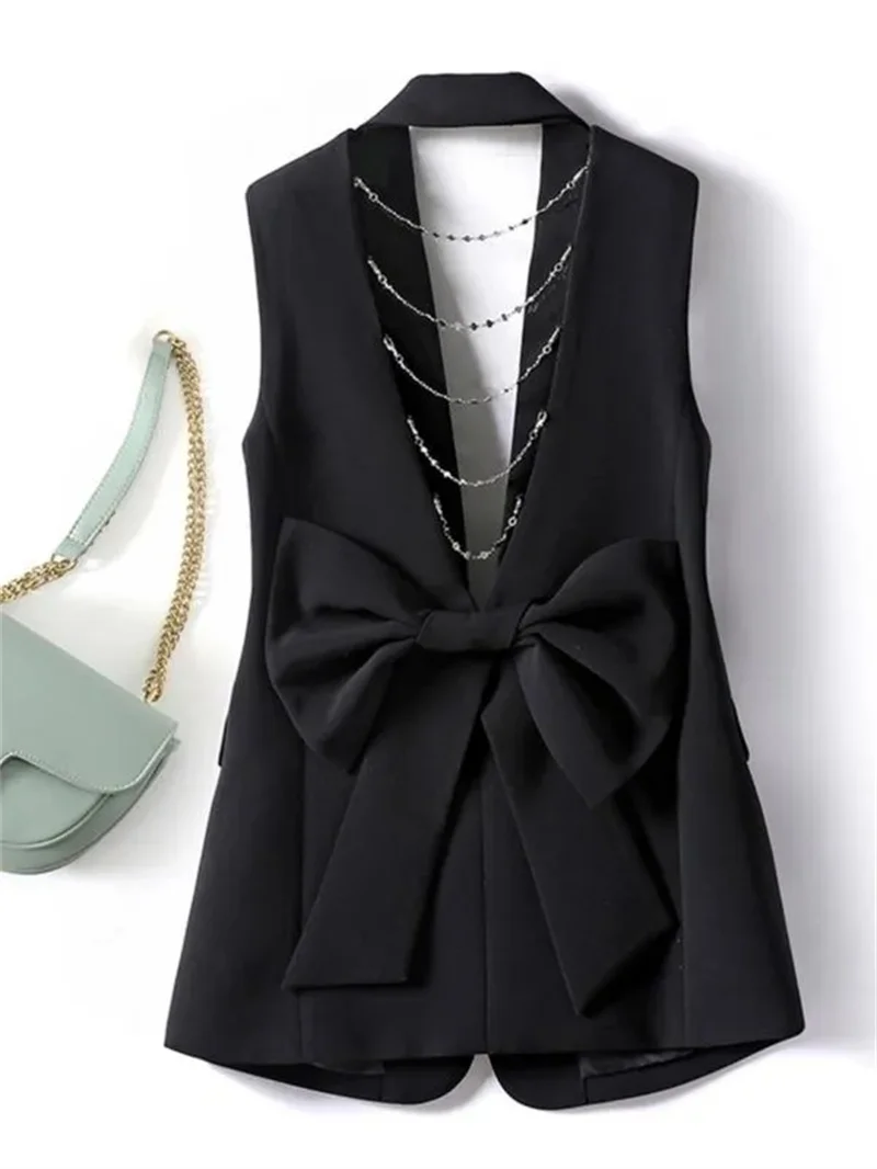 Европейский тяжелый костюм Lndustries жилет для женщин с ощущением нишевого дизайна