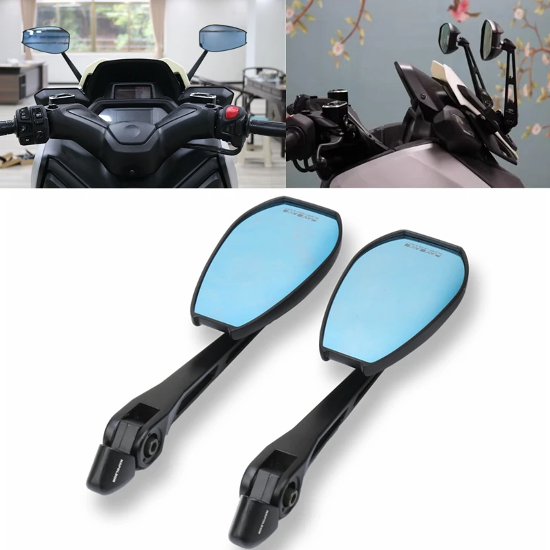 

Motorcycle Rearview Rear View Mirrors Glass Back Side Mirror Holder Bracket For YAMAHA XMAX300 XMAX 300 X-MAX300 X-MAX 2023