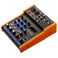 4 channel bluetooth mixer portable audio mixer dj console mixer for home performance outdoor stage church school