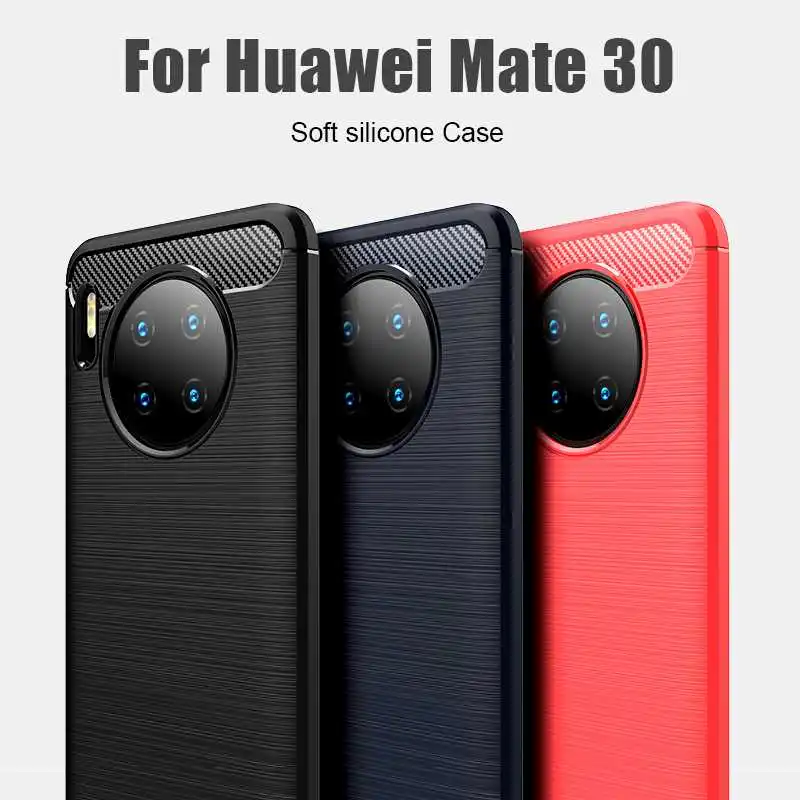 

YouYaeMi Shockproof Soft Case For Huawei Mate 30 Pro Lite Phone Case Cover